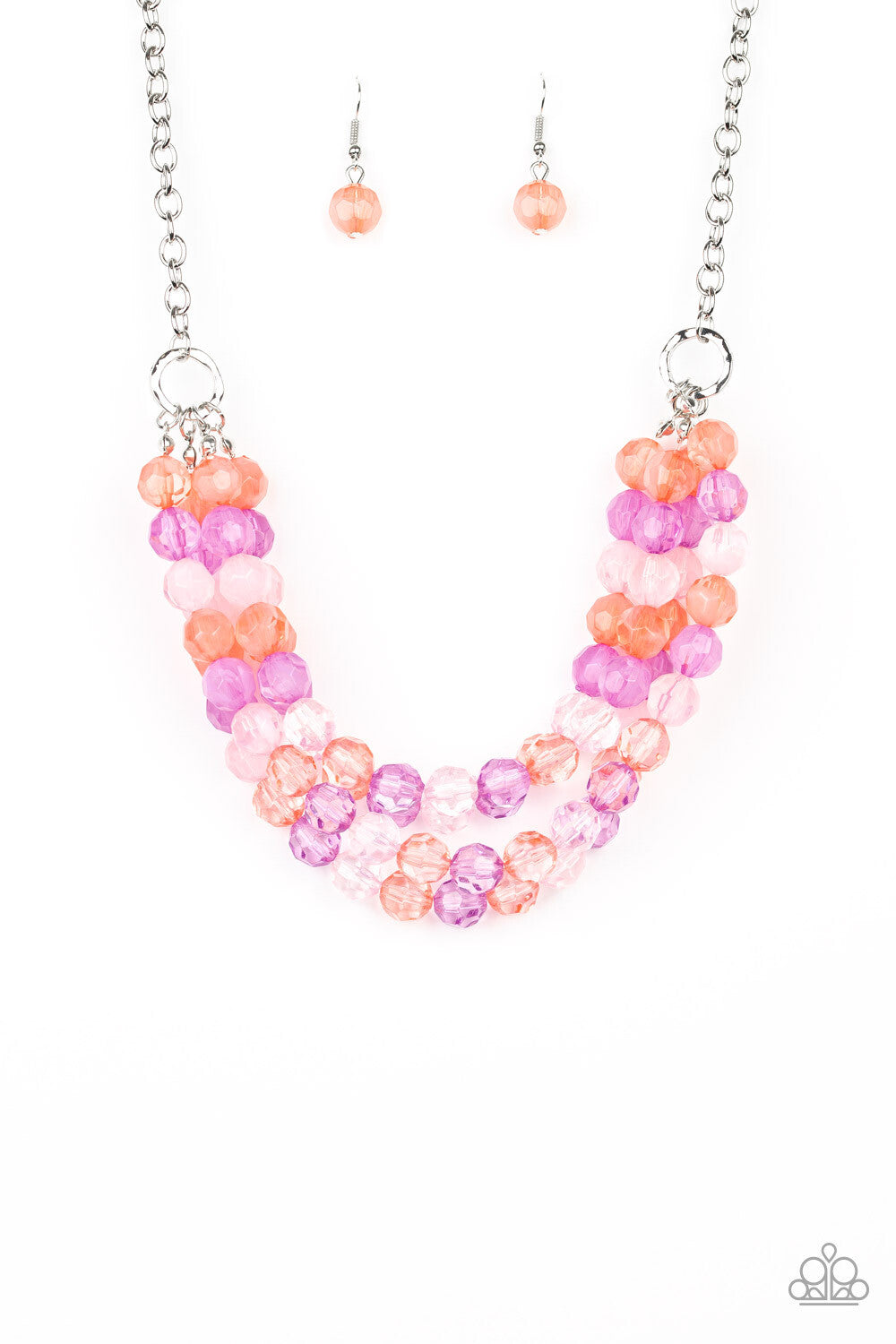 Summer ice multi Paparazzi Necklace