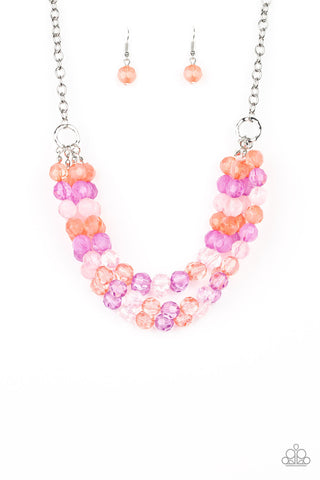 Summer ice multi Paparazzi Necklace