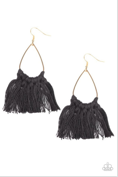 Tassel Treat Paparazzi Earrings