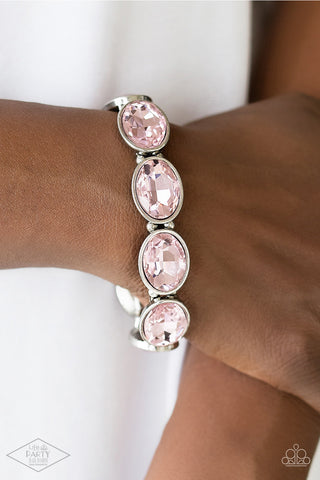 DIVA In Disguise - Pink Paparazzi Bracelet-Life of the Party