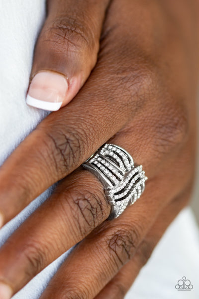 Showbiz Beauty - White Paparazzi Ring