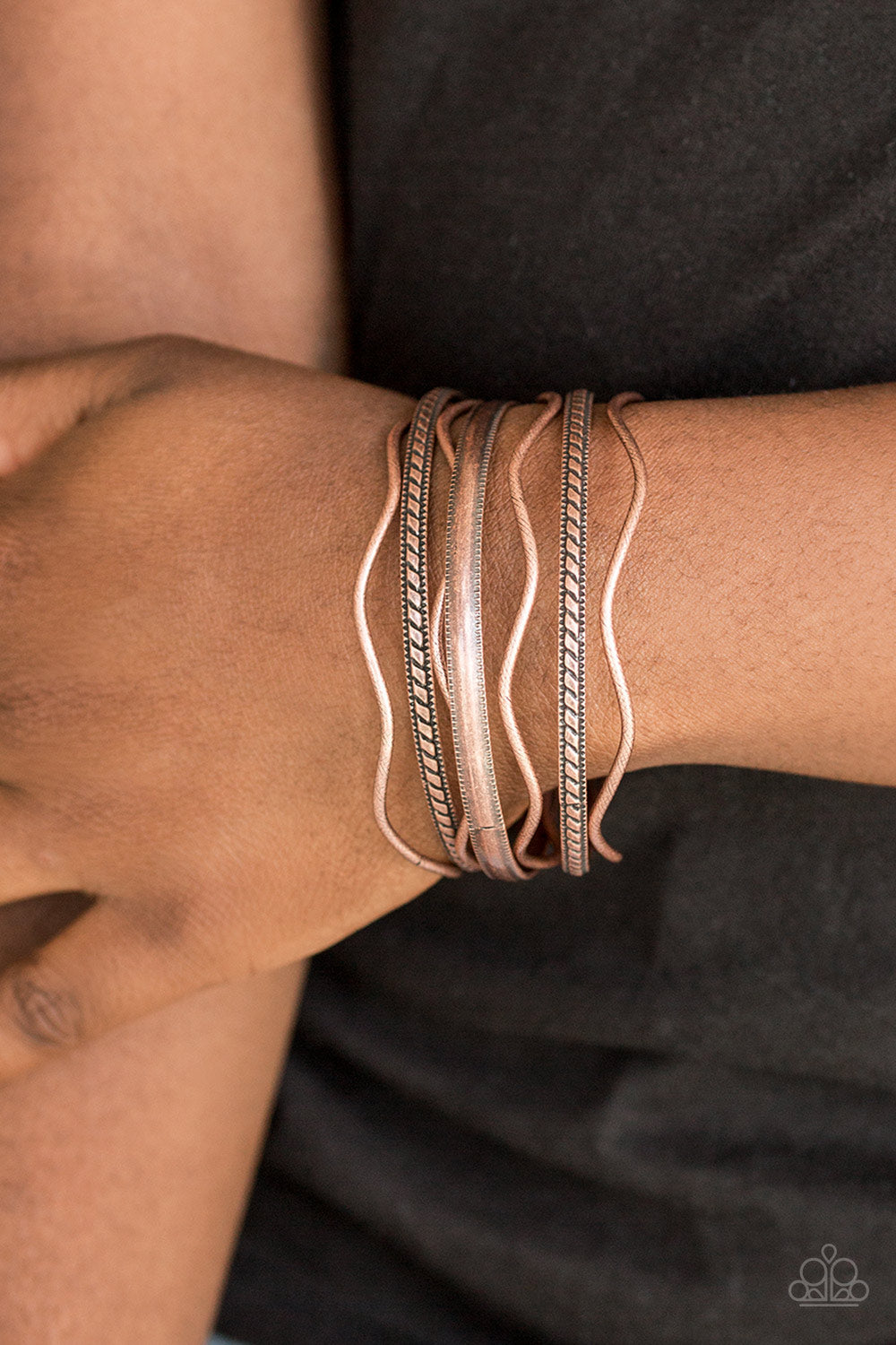 Zesty Zimbabwe - Copper Paparazzi Bracelet