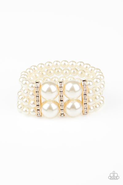 Romance Remix - Gold Paparazzi Bracelet