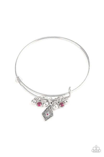 Treasure Charms - Pink Paparazzi Bracelet