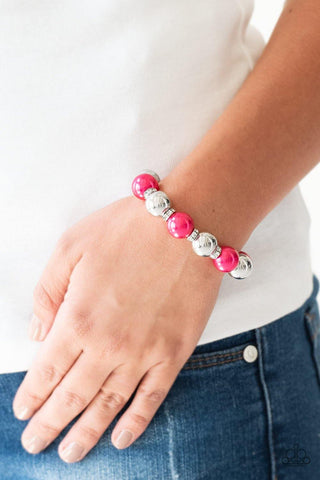 So Not Sorry - Pink Paparazzi Bracelet - sofancyjewels