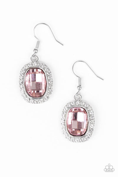 The Modern Monroe - Pink Paparazzi Earrings - sofancyjewels