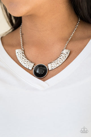 Egyptian Spell - Black Paparazzi Necklace