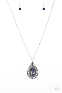 Total Tranquility - Blue Paparazzi Necklace