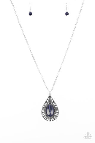 Total Tranquility - Blue Paparazzi Necklace