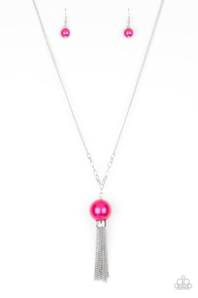 Belle of the BALLROOM - Pink Paparazzi Necklace - sofancyjewels