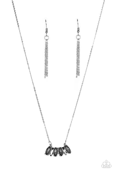 Deco Decadence - Silver Paparazzi Necklace