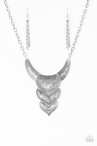 Texas Temptress - Silver Paparazzi Necklace