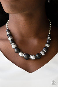 The Ruling Class - Black Paparazzi Necklace - sofancyjewels