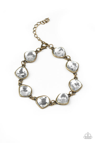 Perfect Imperfection - Brass Paparazzi Bracelet