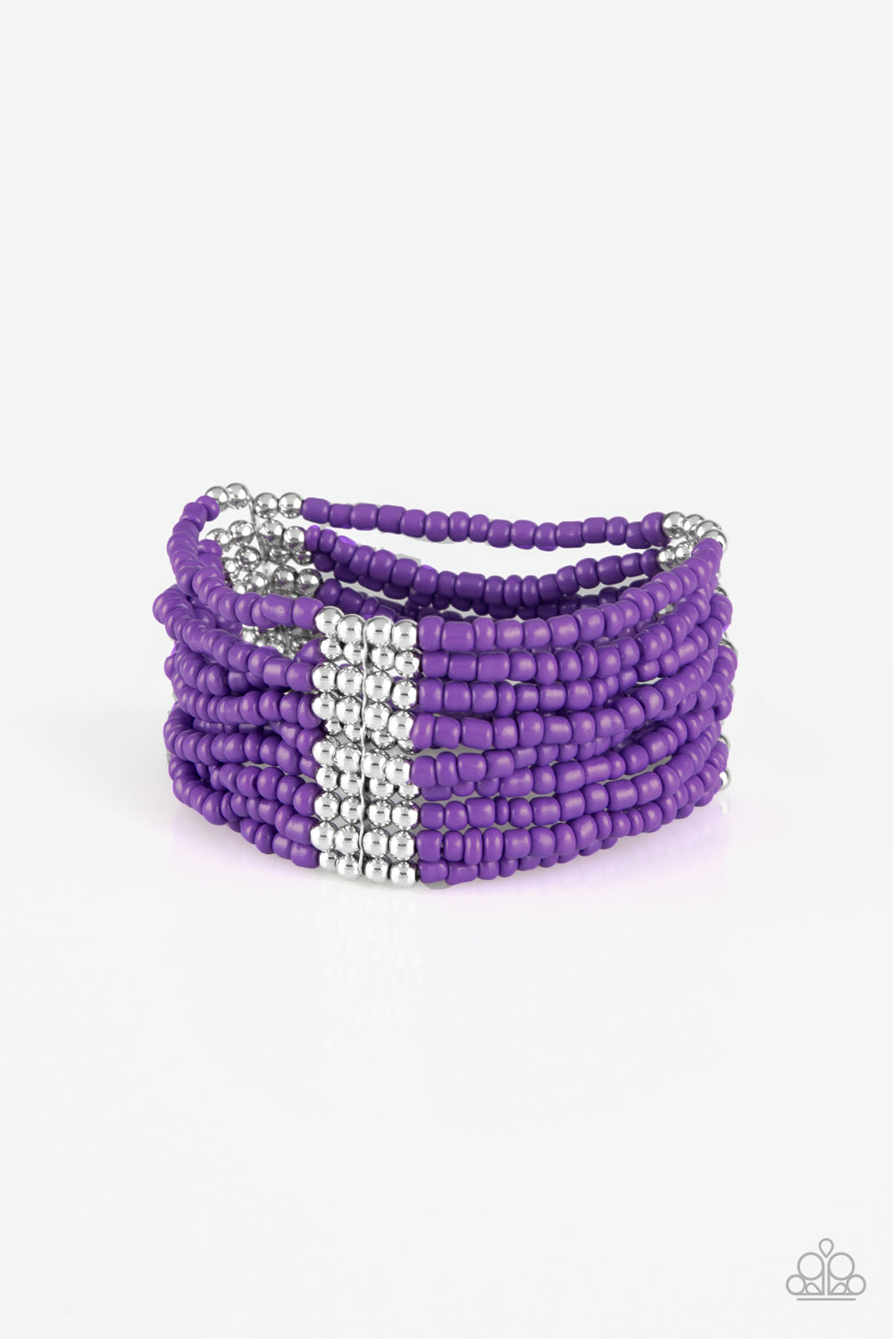 Outback Odyssey - Purple Paparazzi Bracelet