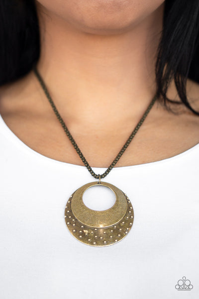 Texture Trio - Multi Paparazzi Necklace