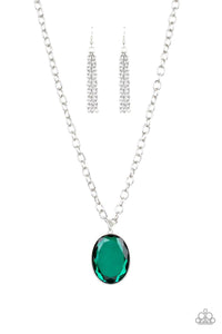 Light As HEIR - Green Paparazzi Necklace - sofancyjewels