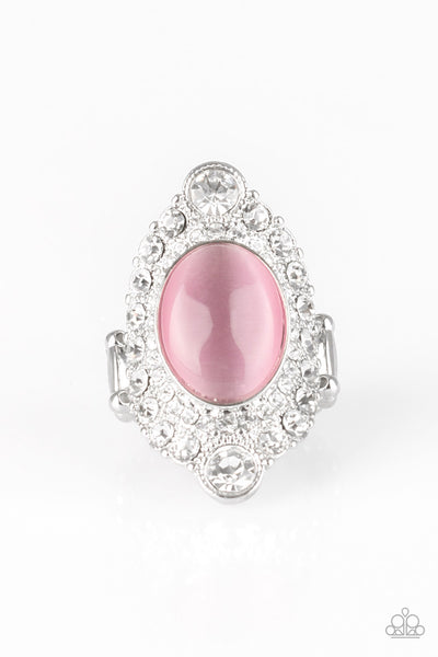 Riviera Royalty - Pink Paparazzi Ring