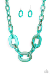 All In-VINCIBLE Blue Paparazzi Necklace - sofancyjewels