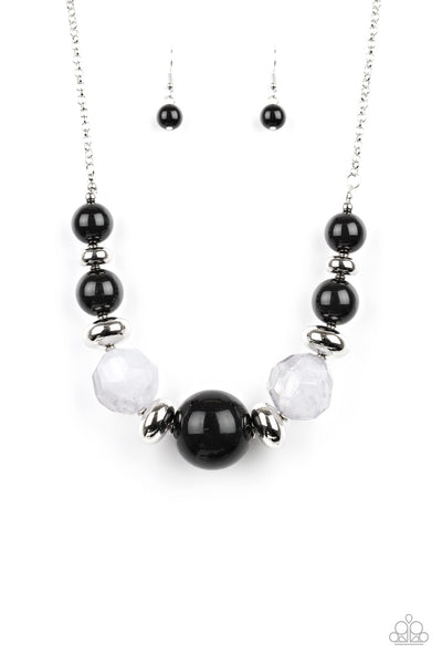 Daytime Drama - Black Paparazzi Necklace