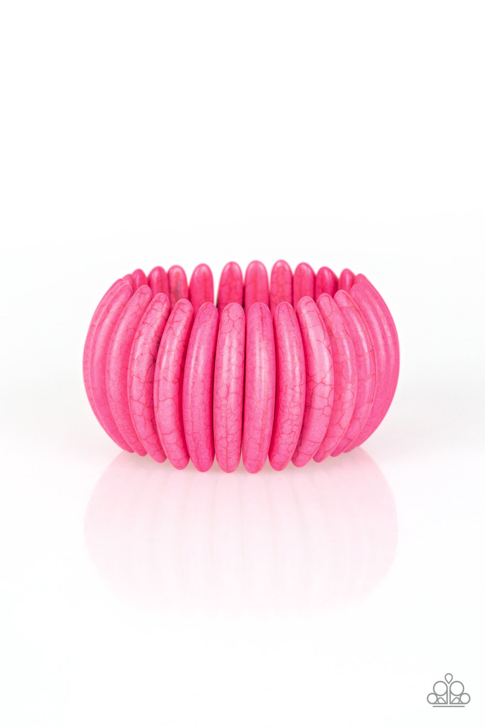 Naturally Nomad - Pink Paparazzi Bracelet