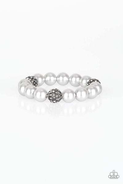 Cake Walk - Silver Paparazzi Bracelet - sofancyjewels