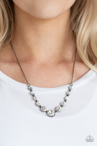 Leading Socialite - Black Paparazzi Necklace