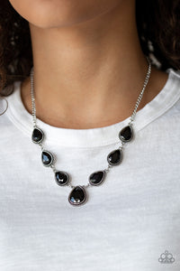 Socialite Social - Black Paparazzi Necklace