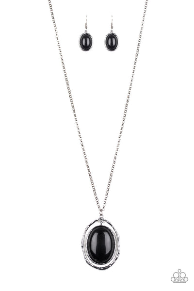 Harbor Harmony - Black Paparazzi Necklace