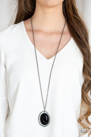 Harbor Harmony - Black Paparazzi Necklace