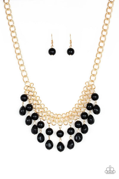 5th Avenue Fleek - Black Paparazzi Necklace - sofancyjewels