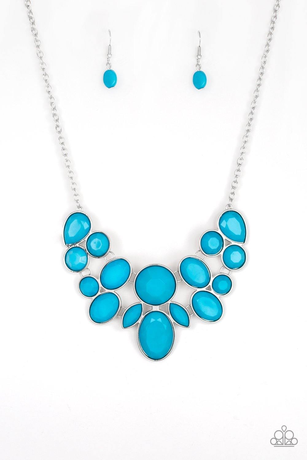 Demi-Diva - Blue Paparazzi Necklace - sofancyjewels