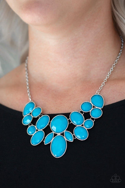 Demi-Diva - Blue Paparazzi Necklace - sofancyjewels