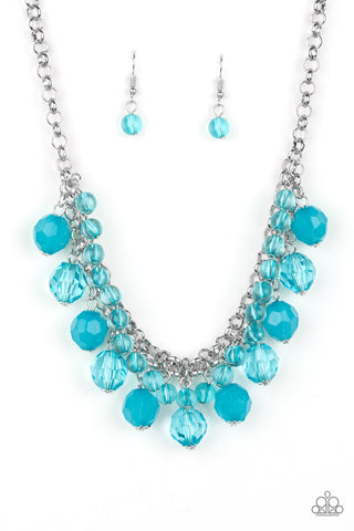 Fiesta Fabulous - Blue Paparazzi Necklace