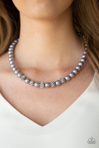 Posh Boss - Silver Paparazzi Necklace