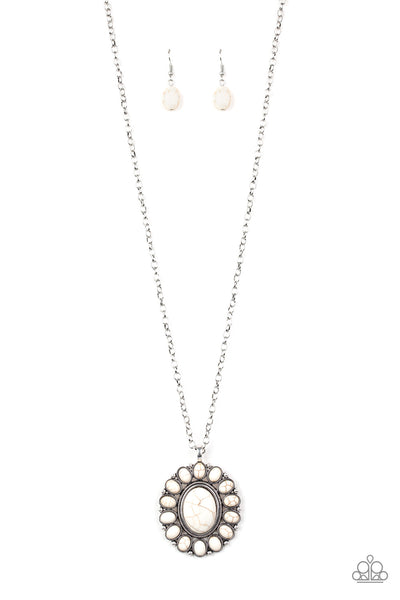 So Smithsonian - White Paparazzi Necklace