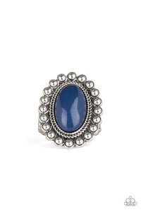 Ready To Pop - Blue Paparazzi Ring