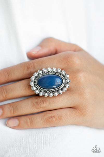 Ready To Pop - Blue Paparazzi Ring