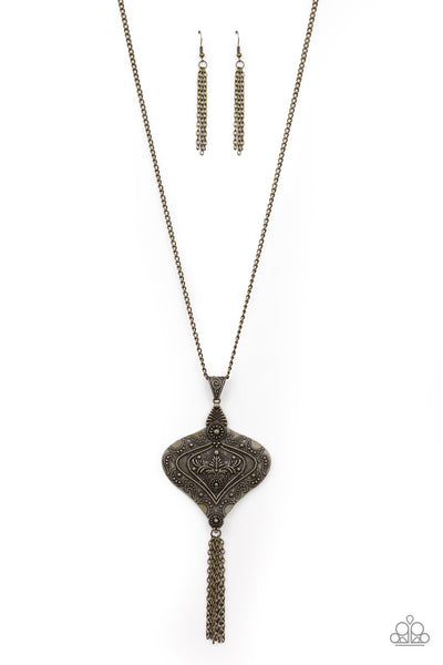 Rural Remedy - Brass Paparazzi Necklace