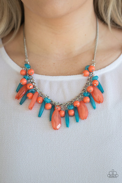 Miami Martinis - Multi Paparazzi Necklace