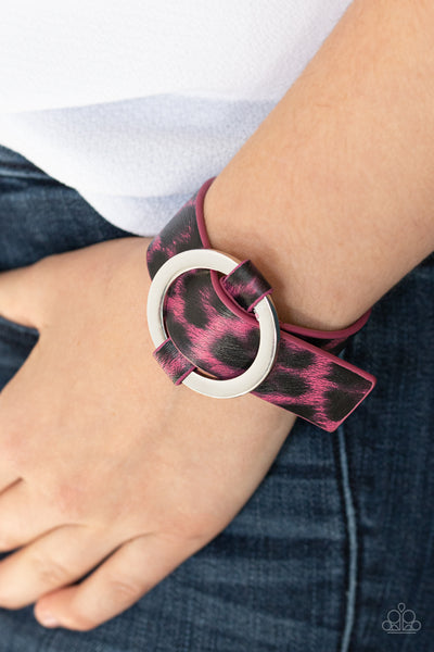 Jungle Cat Couture - Pink Paparazzi Bracelet