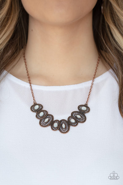 Trinket Trove - Copper Paparazzi Necklace