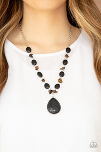 Desert Diva - Black Paparazzi Necklace - sofancyjewels