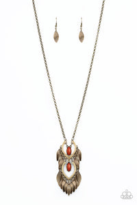 Summer SOUL-stice - Brown Paparazzi Necklace