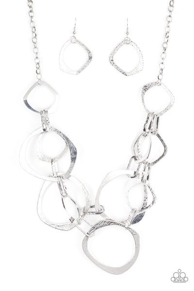 Salvage Yard - Silver Paparazzi Necklace