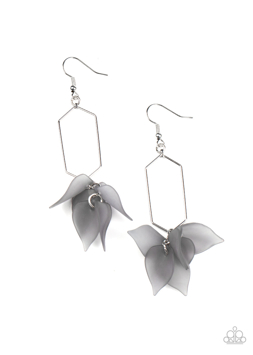 Extra Ethereal - Silver Paparazzi Earrings