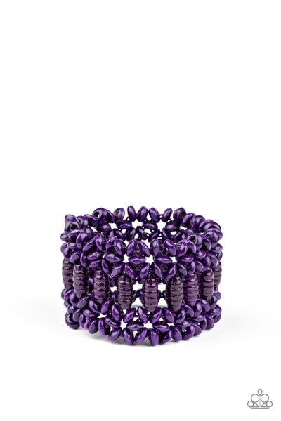 Fiji Flavor - Purple Paparazzi Bracelet