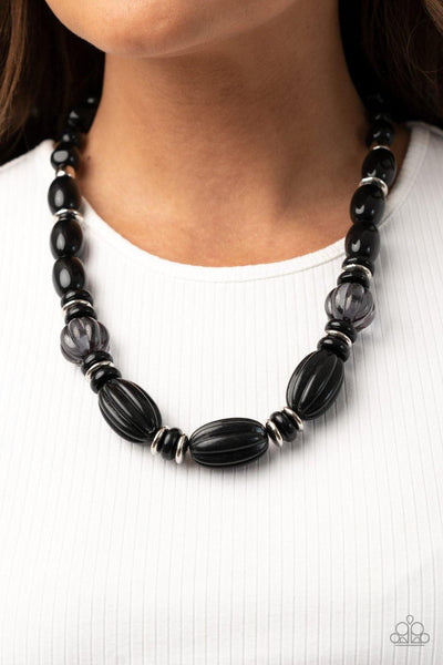 High Alert - Black Paparazzi Necklace - sofancyjewels