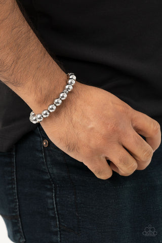 Resilience - Silver Paparazzi Bracelet