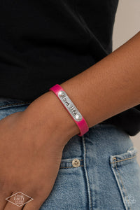 Love Life - Pink Paparazzi Bracelet